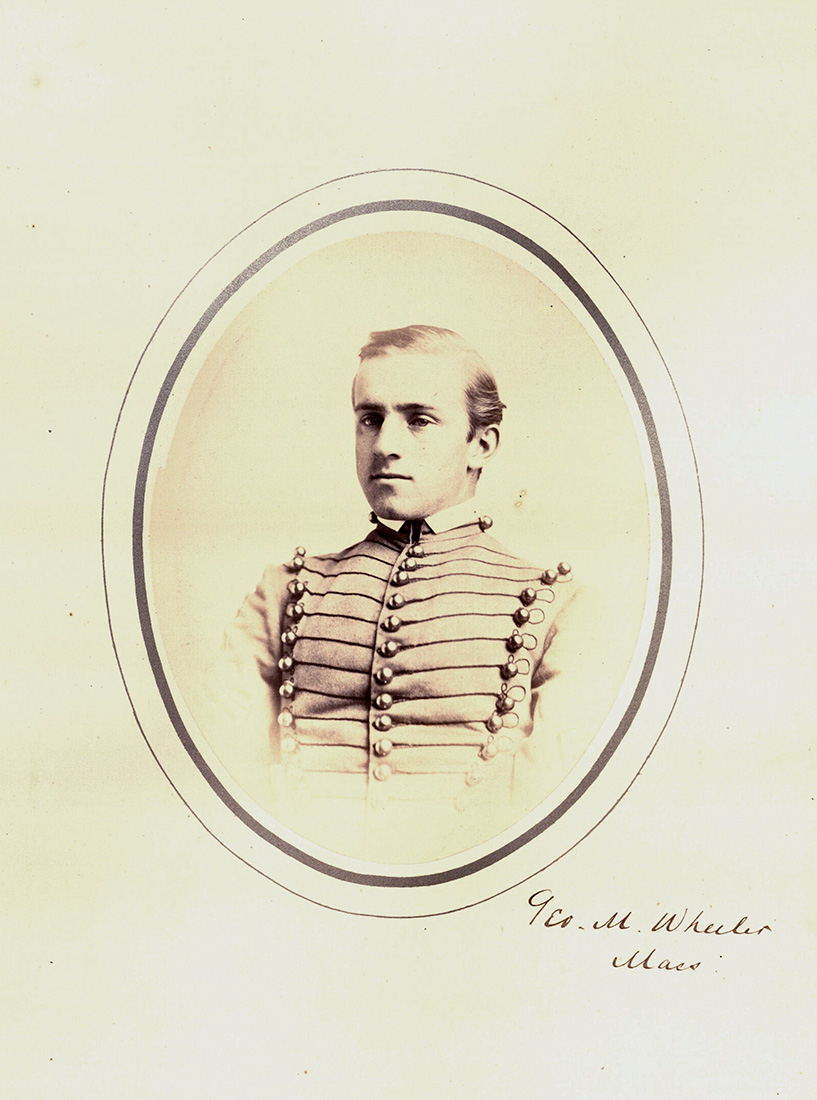 Portrait of a young Wheeler in uniform